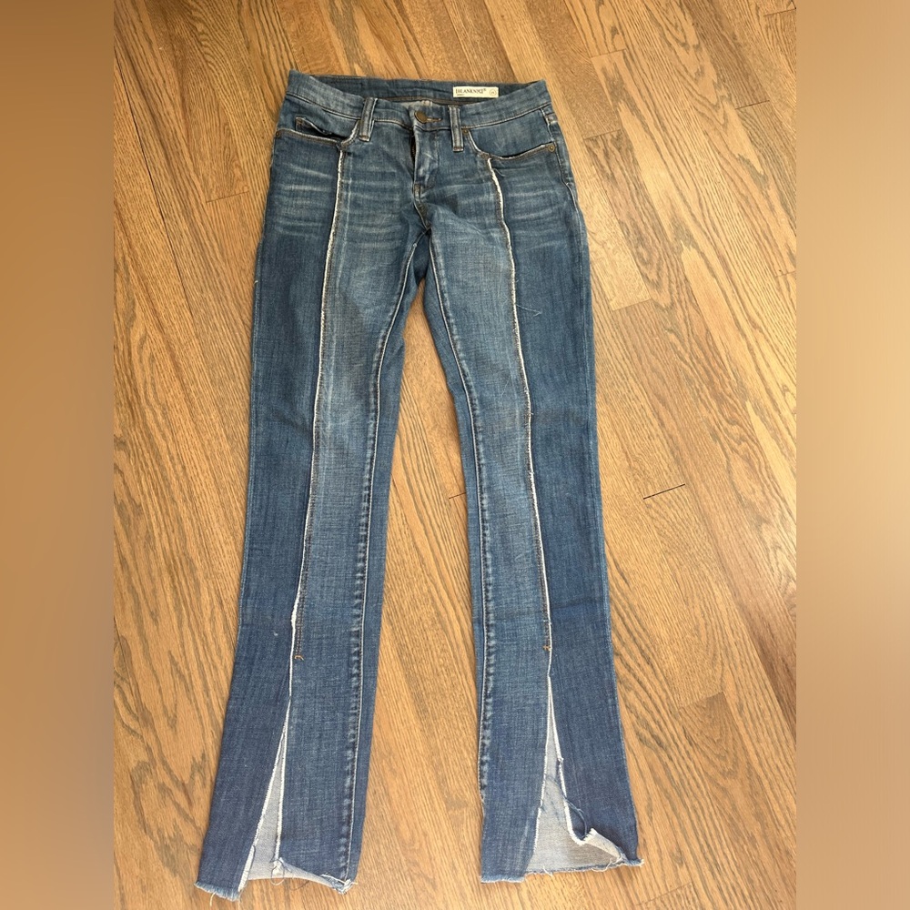 BLANK NYC split hem jeans size 25